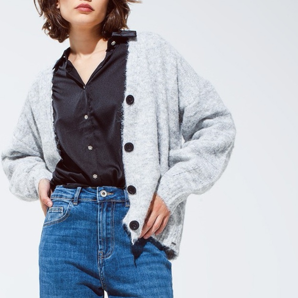NWT Q2 oversized sweater cardigan